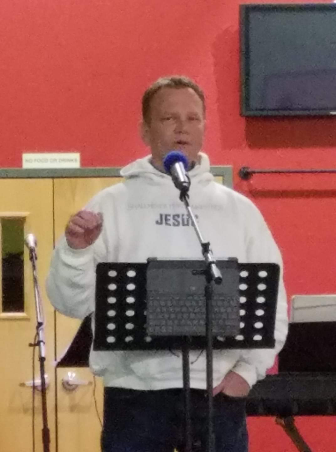 Pastor preaching